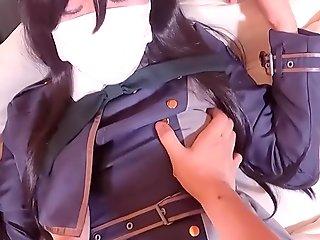 Lycoris Recoil Anime Er Takina Inoue Get Fucked Creampie Handjob And Anal Playing Asian Crossdresser Cosplay