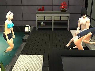 Naruto Hentai Episodio 88 Sasuke Castiga a hinata con una buena nalgadas como le deberia dar naruto ala se la folla como toda una puta