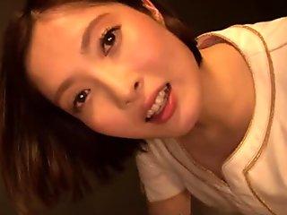 Japanese masseuse strokes