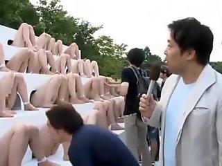 Tied up cutie is nailed