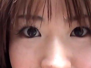 Hairy japanese ho pisses